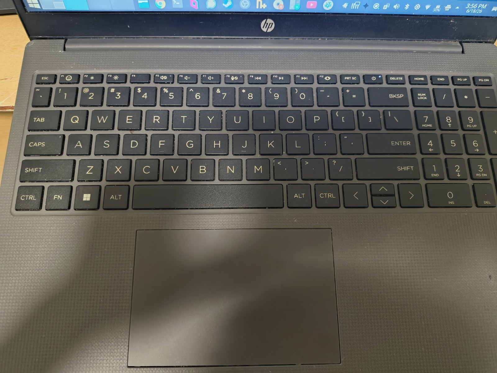 HP 255 G10 15.6 inch Laptop Ryzen 3 7320U 8GB LPDDR5-5500 READ DESCRIPTION