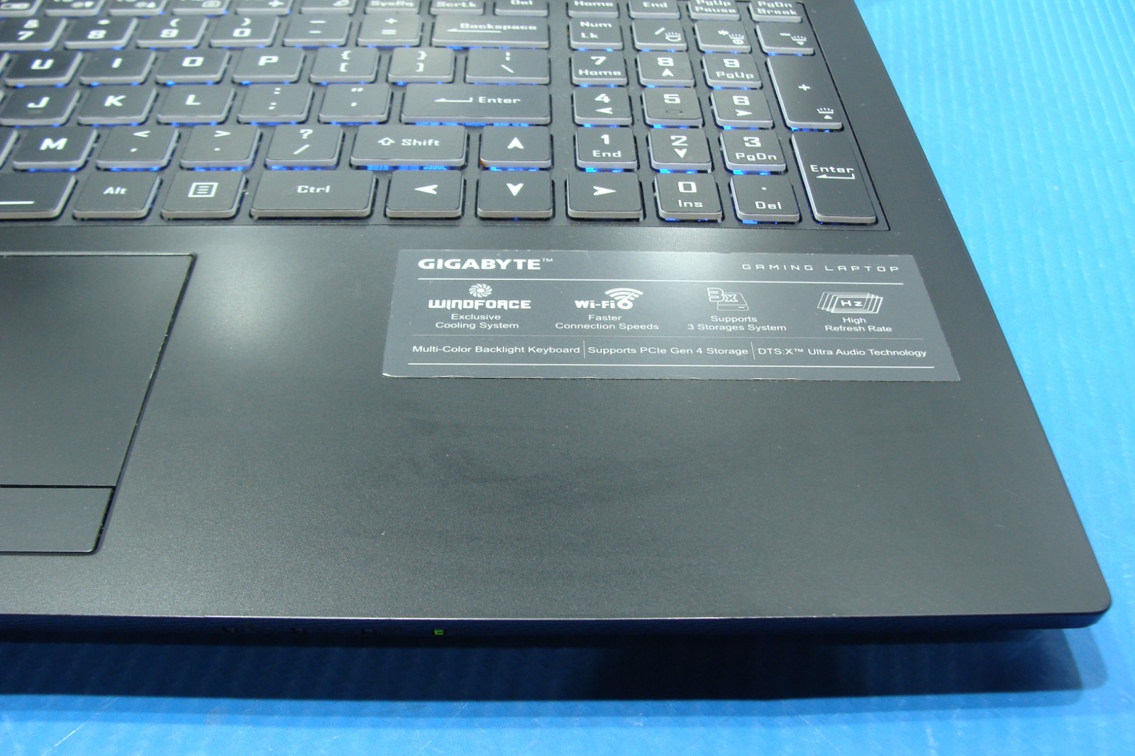 Gigabyte G5 GD 15.6″ FHD 144hz i5-11400H 2.7GHz 16GB 512GB RTX 3050 98% Battery