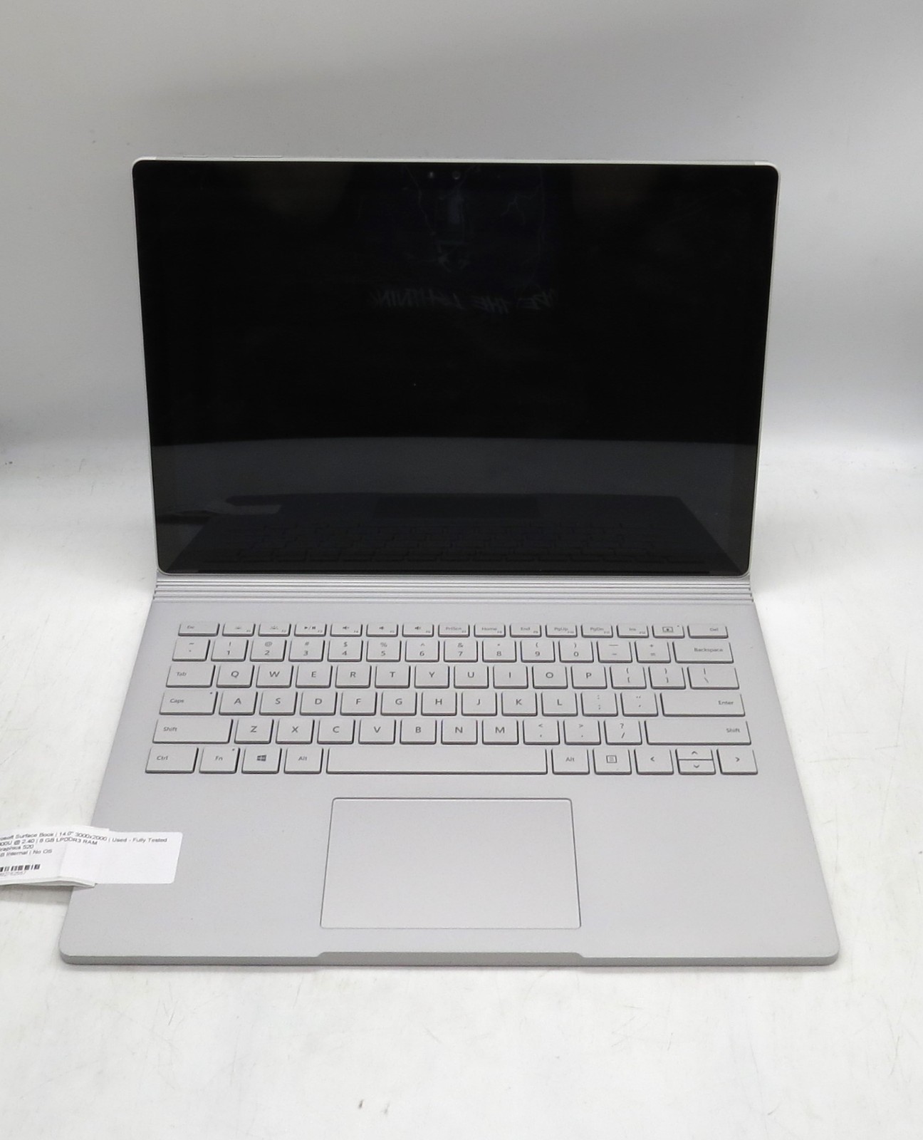 Microsoft Surface Book 13″ i5-6300U @ 2.4 8GB RAM 256GB Internal NVIDIA No OS
