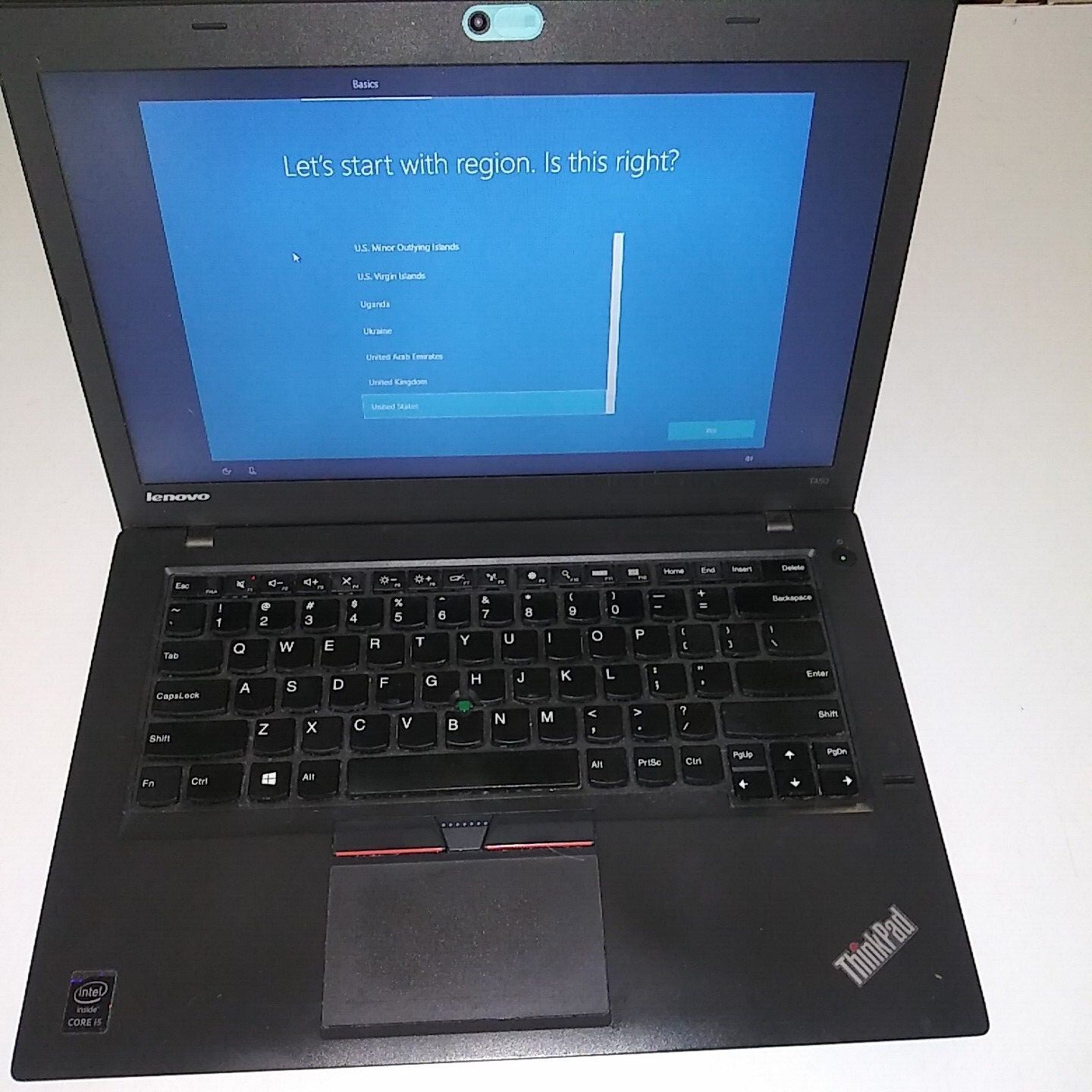 Lenovo T450 Intel 5th Gen i5-5200,2.2GHz 8GB RAM 500GB HDD, Dual Battery,WIN 10