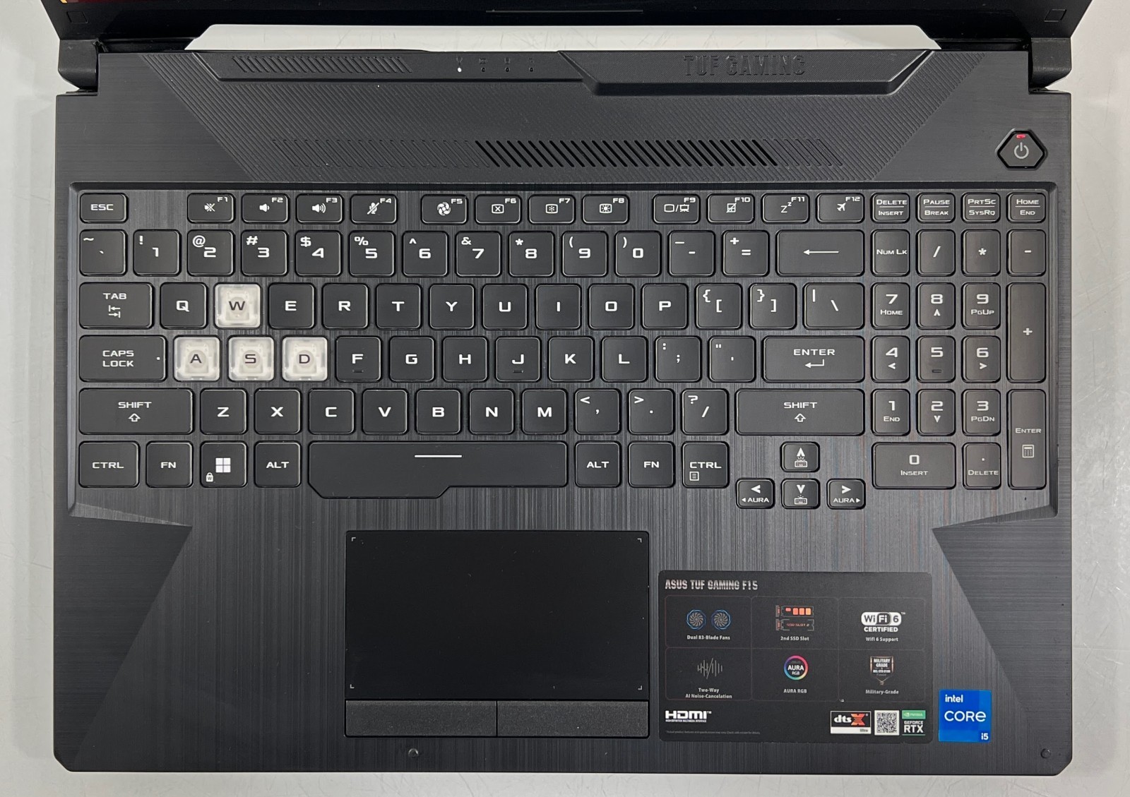 ASUS TUF F15 15.6″ 144Hz i5-11400H 16GB 1TB SSD RTX 3050 Laptop READ SCREEN FLAW