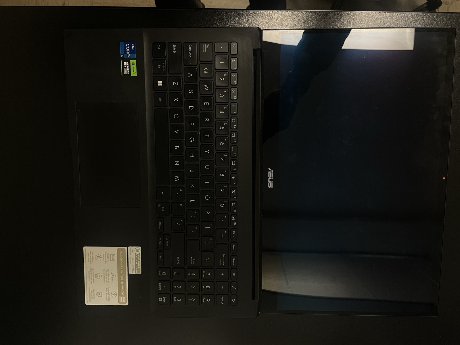 ASUS Creator Laptop Q q530v 15.6″ i7-13620H 2.4GHz 16GB RAM 512GB SSD RTX 3050