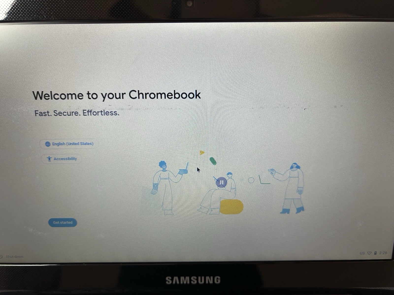 Samsung Chromebook 3 XE500C13-K02US PC Only-NoCharger