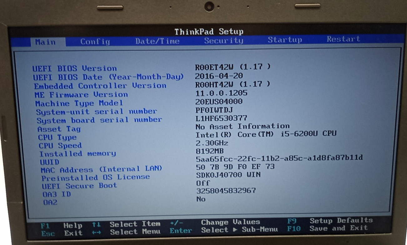 Lot of 5 Lenovo ThinkPad E460 i5-6200u@2.30GHz 8GB RAM No HDD No OS +MC065*!