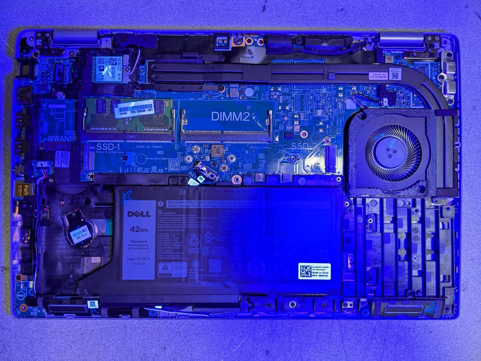 DELL LATITUDE 5520 i7-1185G7 @ 3.0GHz, 4GB RAM, NO HDD/OS – (FOR PARTS)
