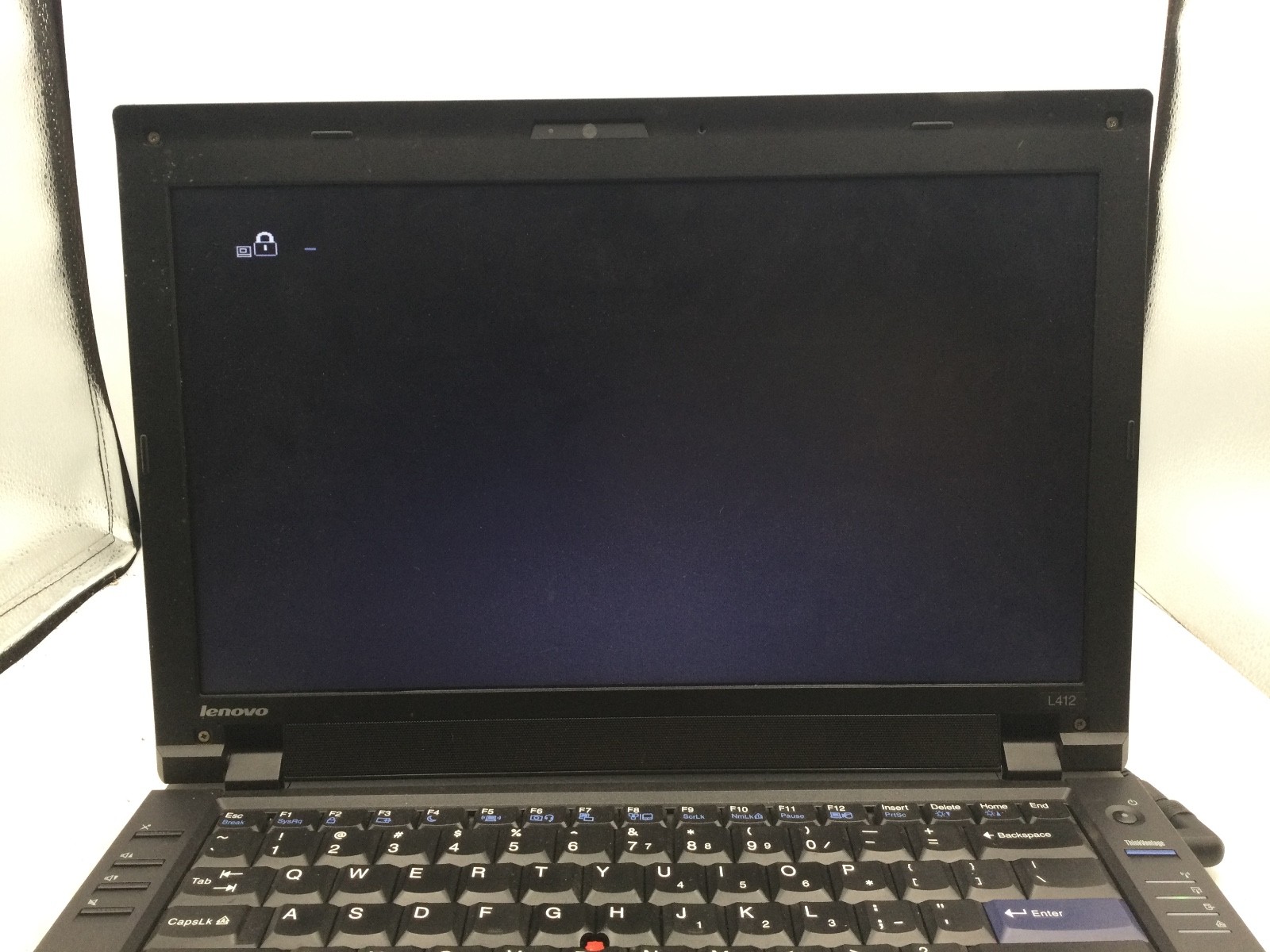 LENOVO THINKPAD L412 – FOR PARTS/BIOS LOCK – INTEL I3 – NO RAM – READ DESC – BB