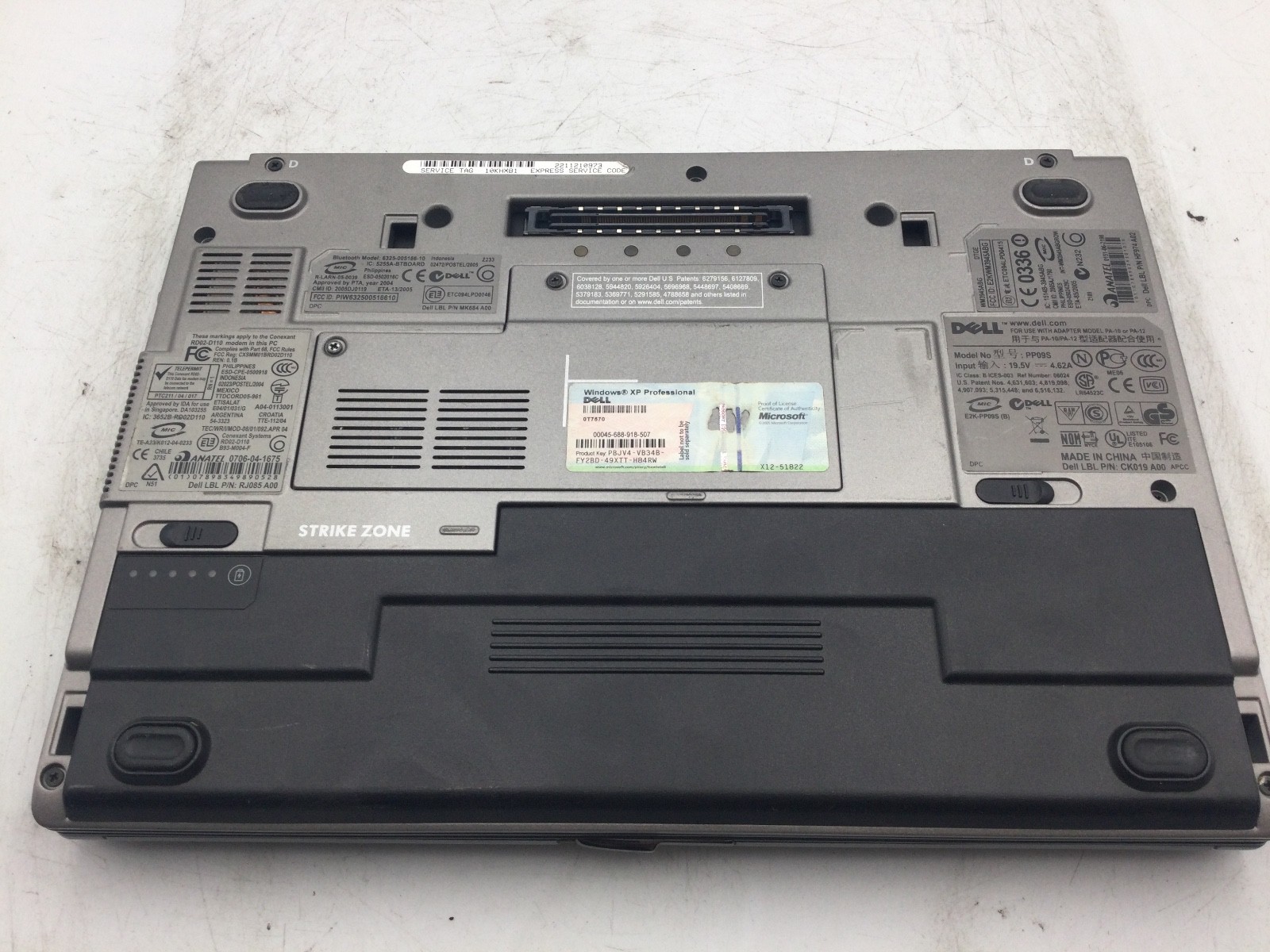 DELL LATITUDE D420 – FOR PARTS – INTEL CENTRINO – NO RAM – READ DESCRIPTION – BB