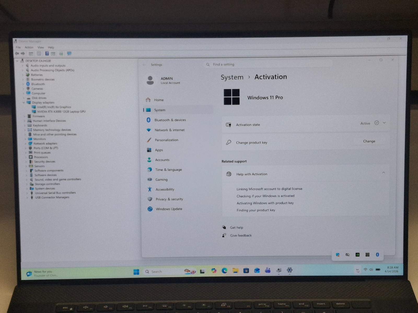Dell Precision 5770 17 i712800H 24GHz 32GB 1TB SSD Nvidia RTX A3000 12G G2U