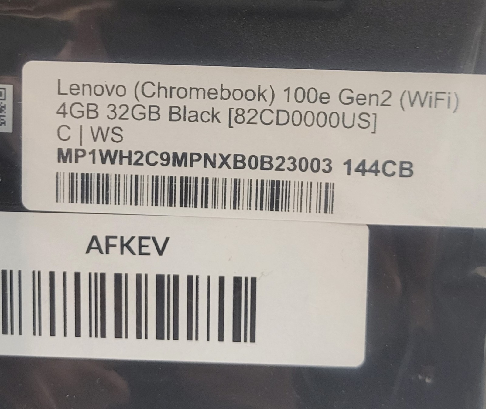 Lenovo 100e Chromebook 2nd Gen MTK 11.6″ (32GB eMMC, MediaTek MT8173C,…