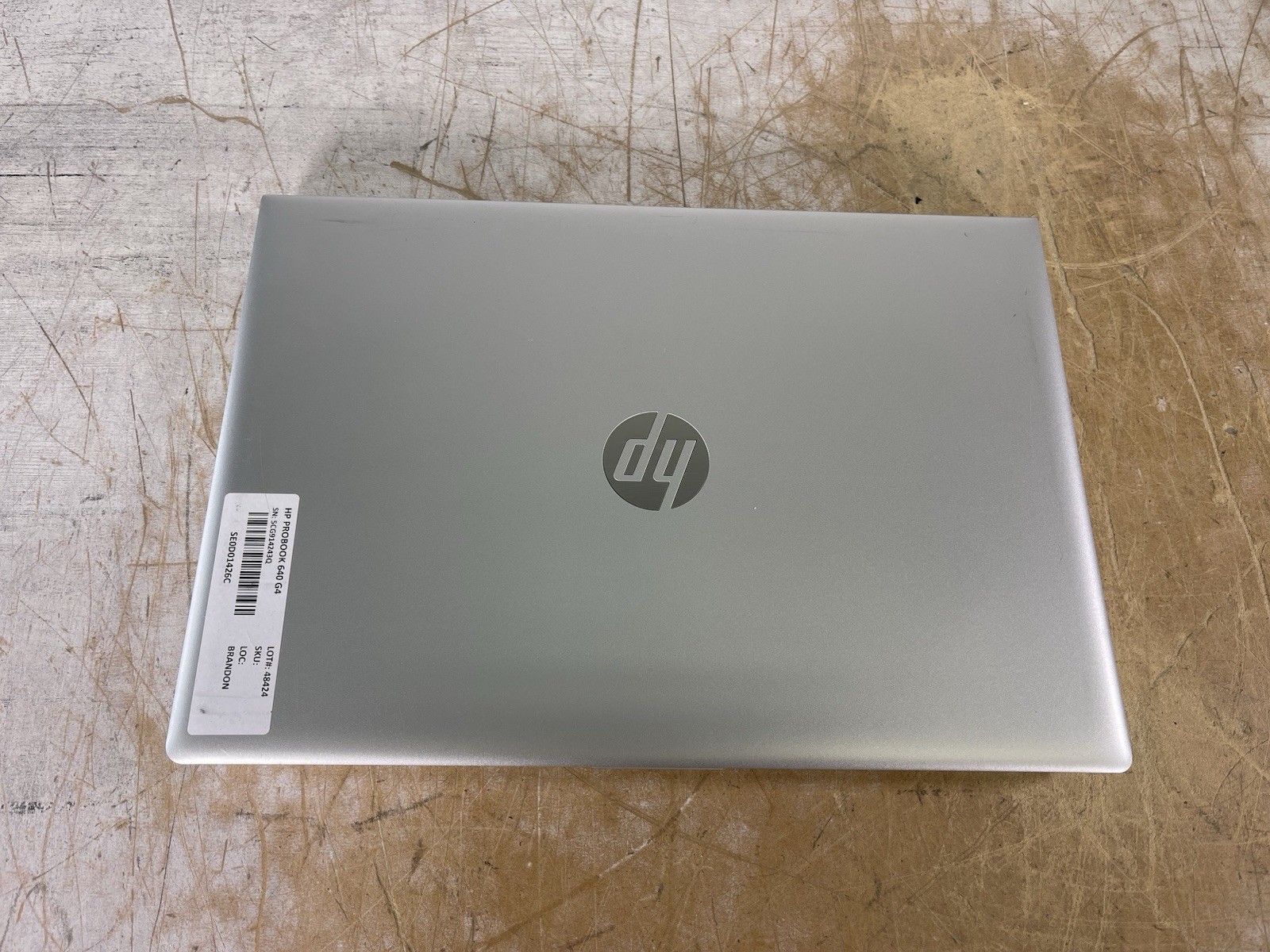HP PROBOOK 640 G4 i5-8350U @ 1.70GHz, 8GB RAM, NO HDD/OS