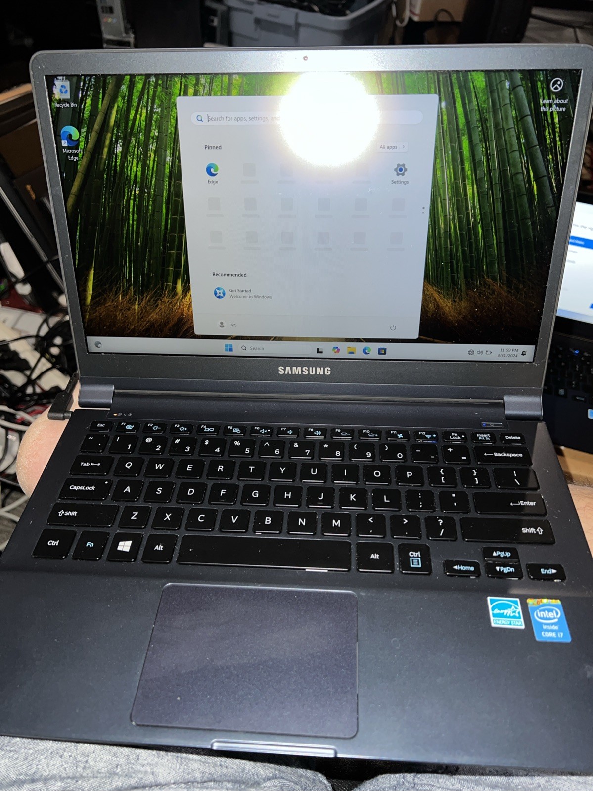 Samsung Laptop 900x,Intel Core i7-4500u,8GB RAM 256GB SSD WIN 11 Pro