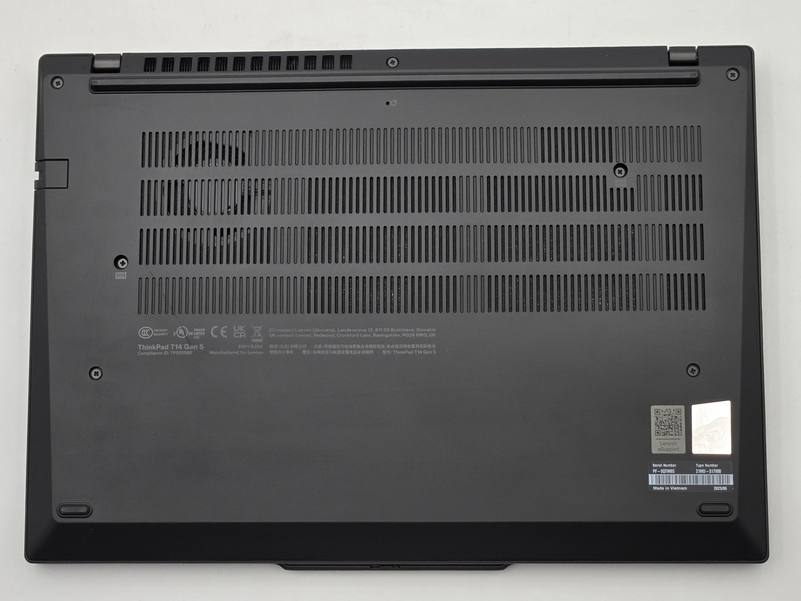 Lenovo ThinkPad T14 Gen 5 14″ WUXGA Ryzen 5 PRO 16GB 512GB W11P Warranty