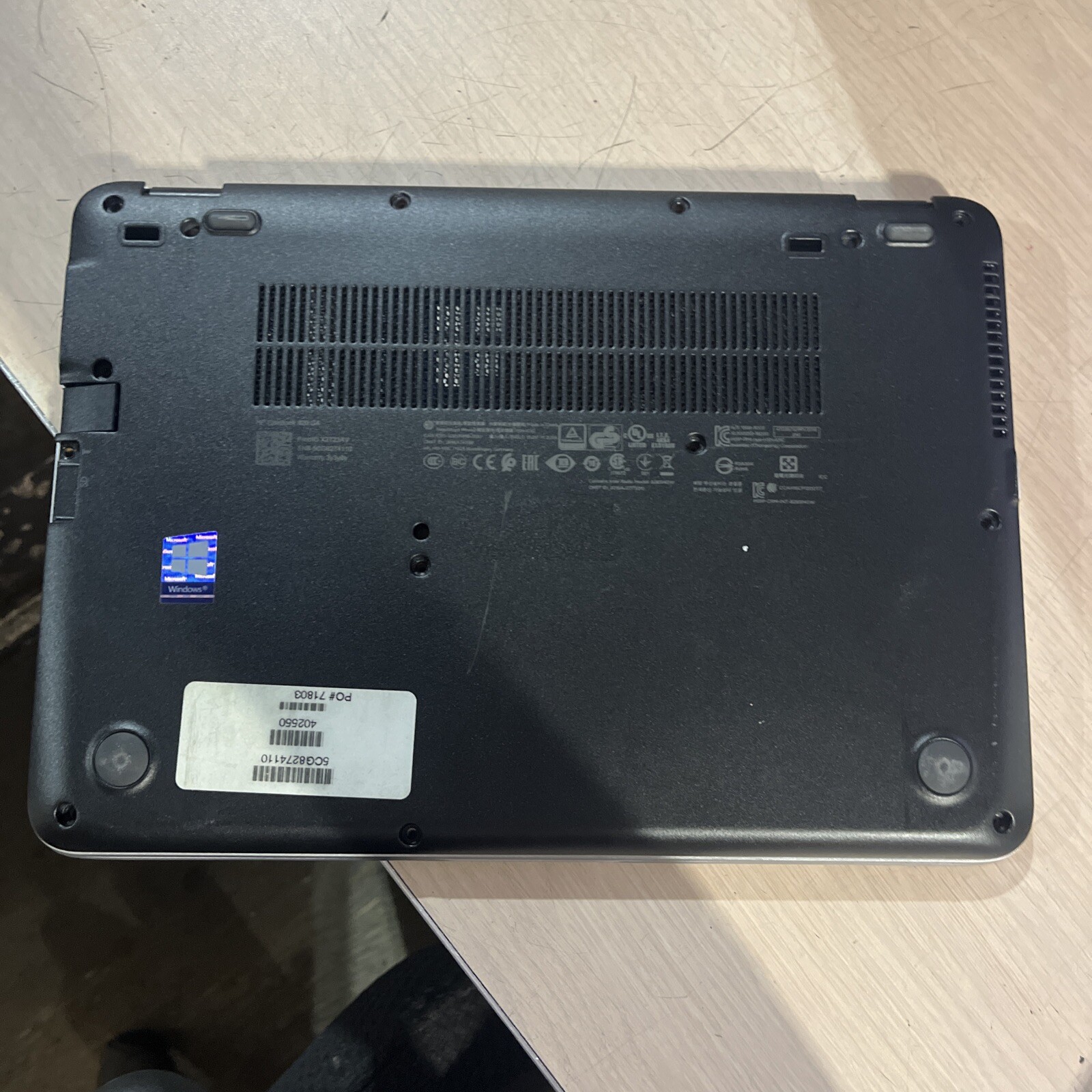 HP ELITEBOOK 820 G4 INTEL CORE I5-7300U 2.60GHZ 4GB RAM NO HD