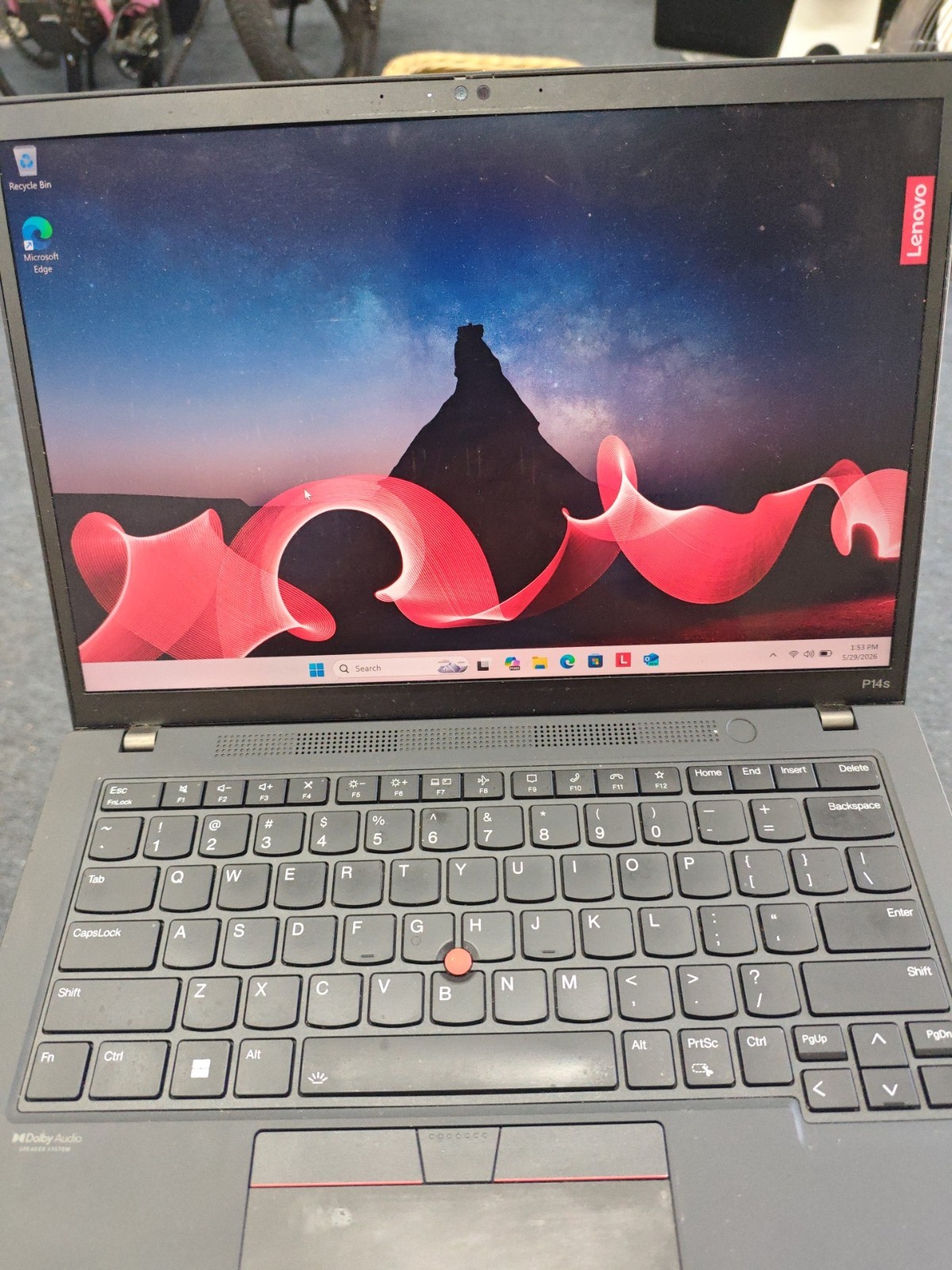 Lenovo ThinkPad P14s 4K UHD, i7-1280P 14 cores, 32GB 1TB, NVIDIA T550 W11Pro
