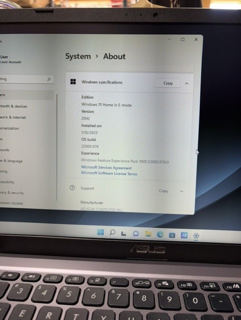 ASUS X515J Intel 10th Gen Core i3 Laptop