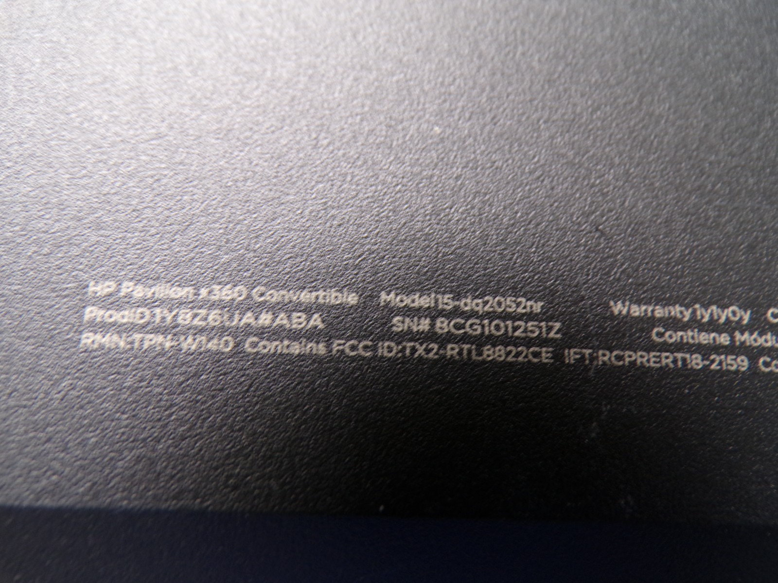 HP Pavilion 15-DQ2052NR i5-1135G7 8GB 15.6″ Laptop #3280