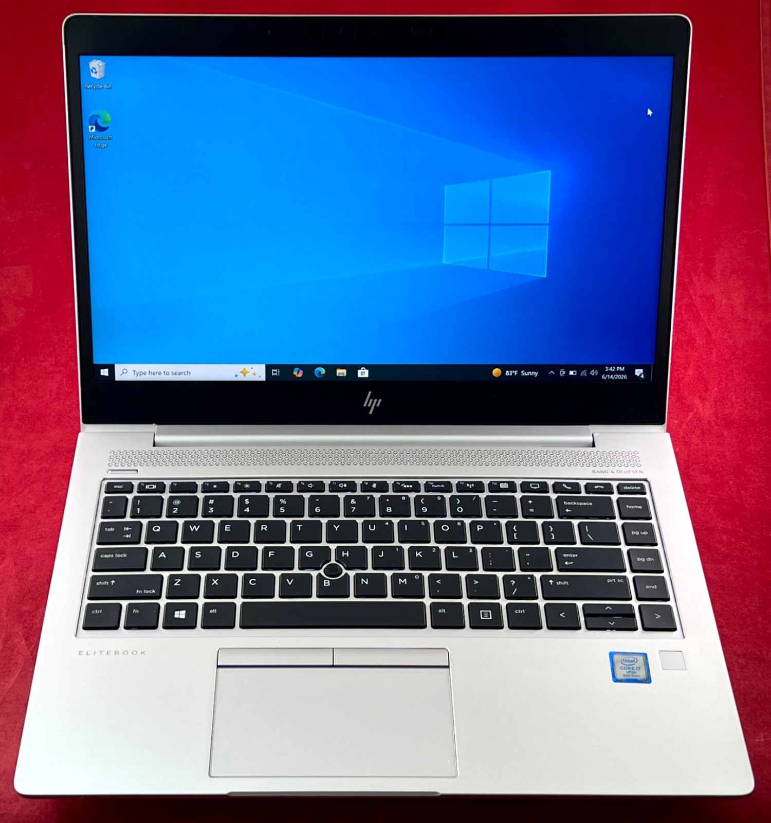 NEAR MINT HP ELITEBOOK 840 G6 14″ FHD DISPLAY INTEL i7-8665U 256GB 8GB, 3 CYCLES