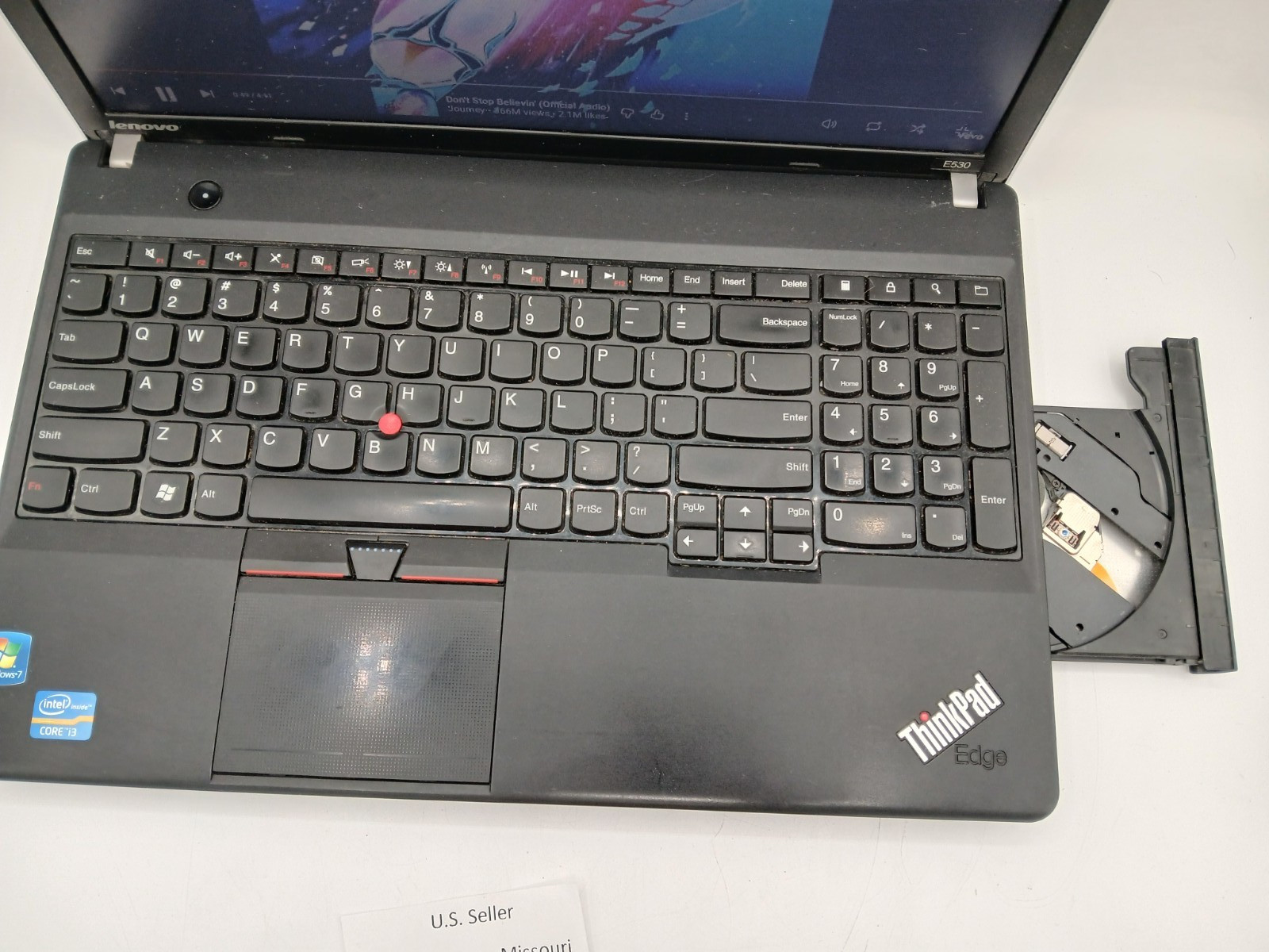 15.6″ Lenovo Laptop Windows 7 Intel Core i3-2350M CPU@2.30Ghz 4.00GB