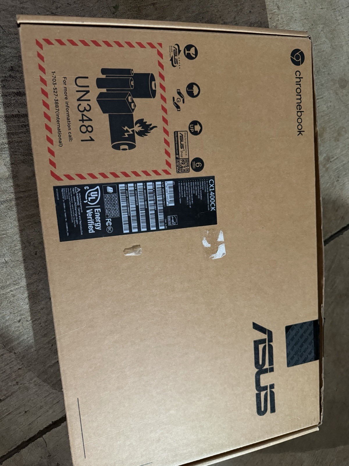 Asus Chromebook CX1400CK – Open Box