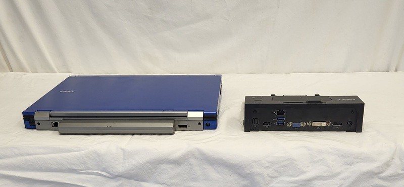Dell Latitude E6500 Core 2 Duo P8400 8GB 120GB SSD Win10 Pro w/ Dock Blue
