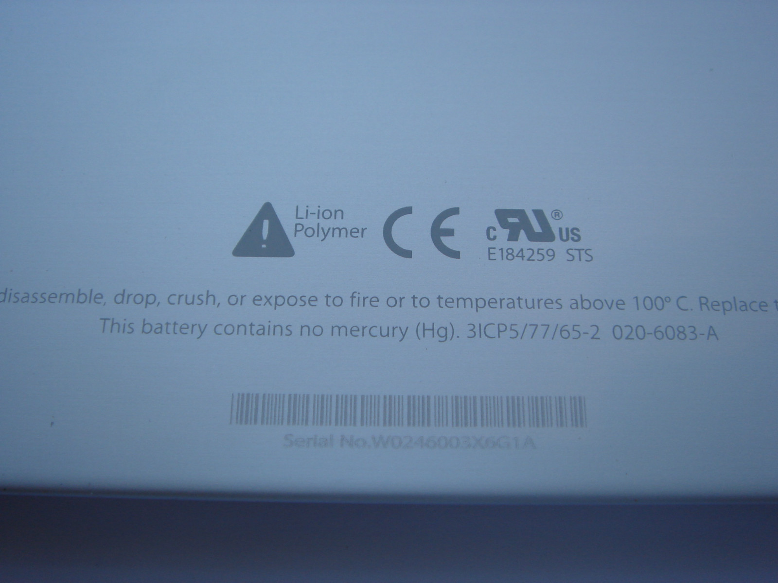 Original Battery Apple Macbook Pro 15 A1286 A1281 MB772J/A MB772LL/A New