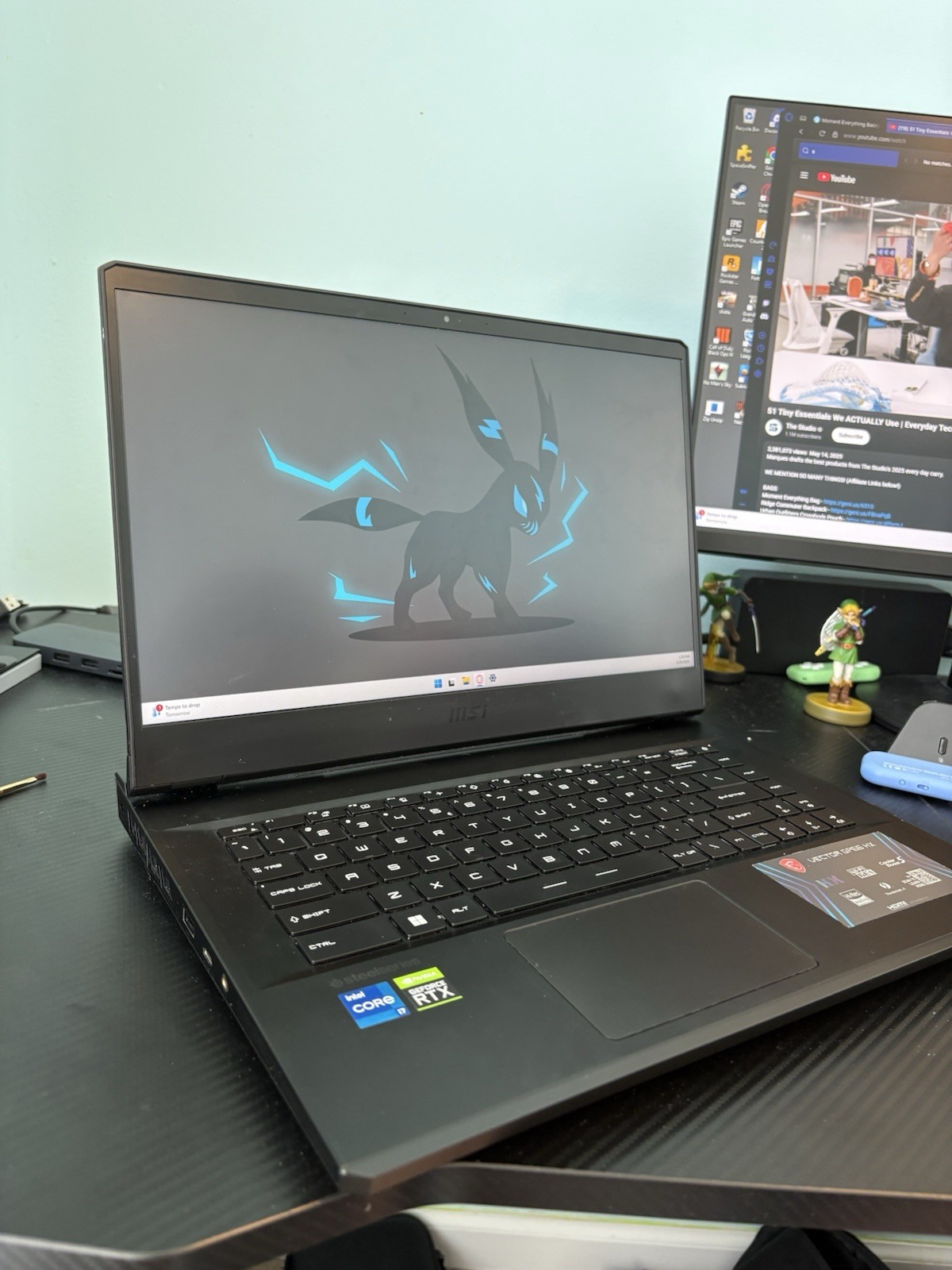 MSI Vector GP66HX Gaming Laptop with Original Charger Included