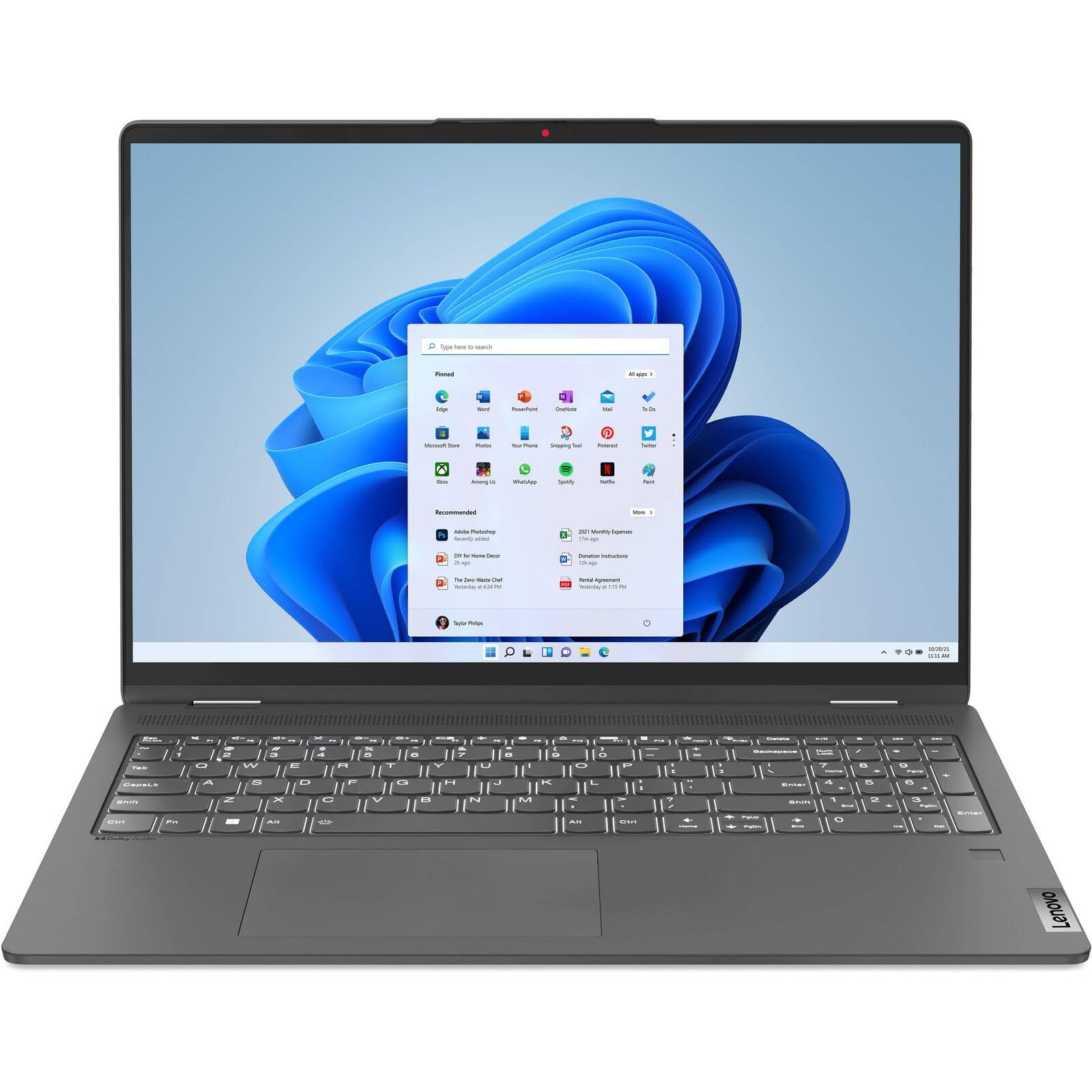 Lenovo Ideapad Flex 5 16Iau7 16″ Laptop Intel i7-1255U 8GB RAM 512GB SSD W11P