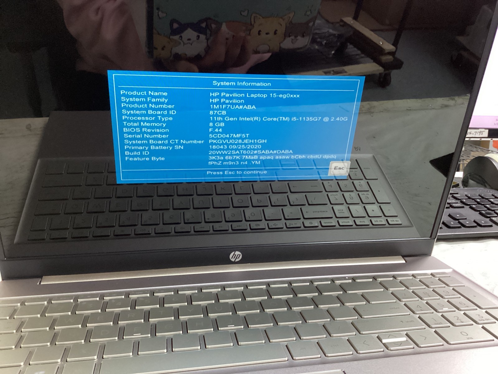 HP 15-eg0050wm 15.6″ FHD Touch Laptop Intel Core i5-1135G7 8GB RAM 512GB SSD