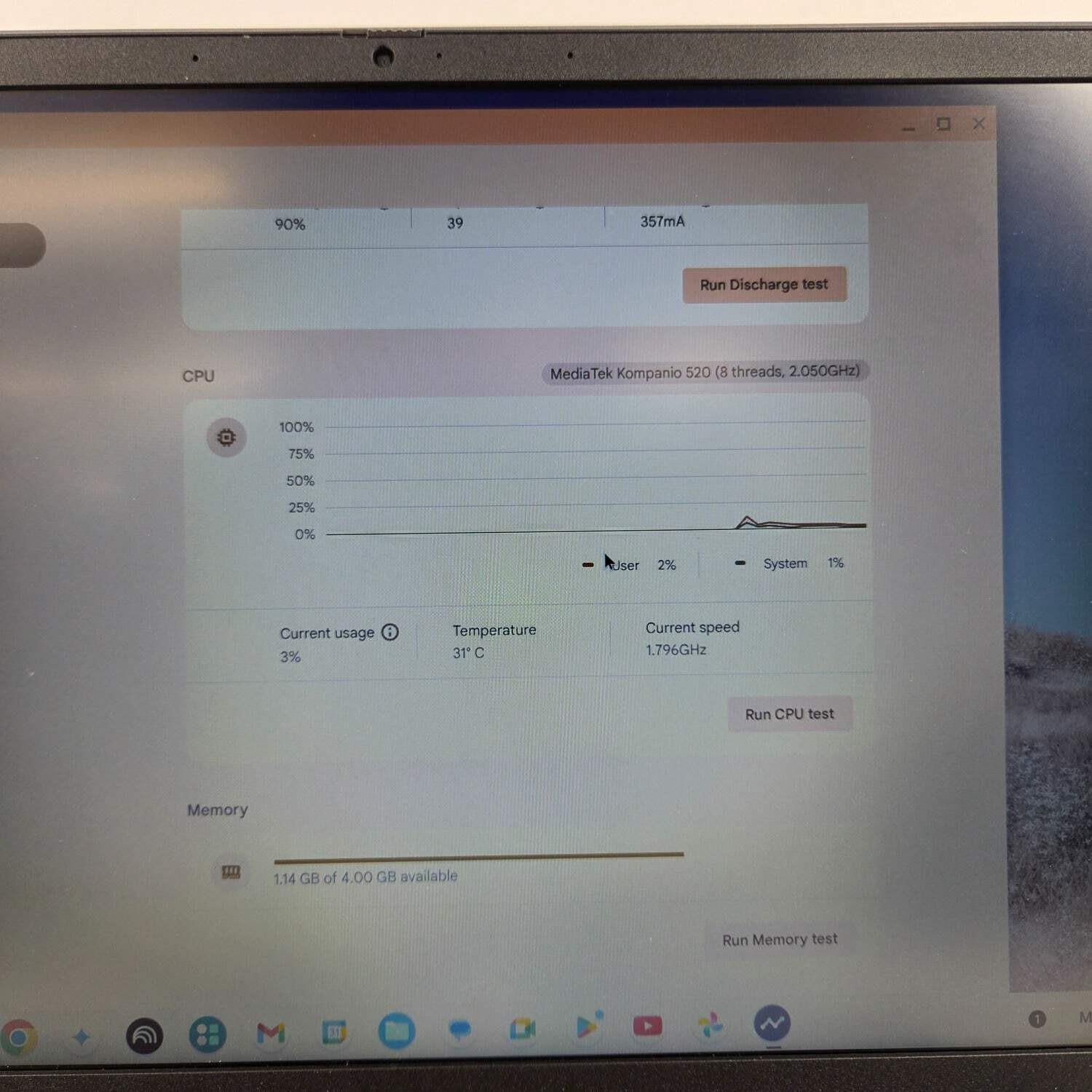 Asus Chromebook H6RX 14″ 3A45W