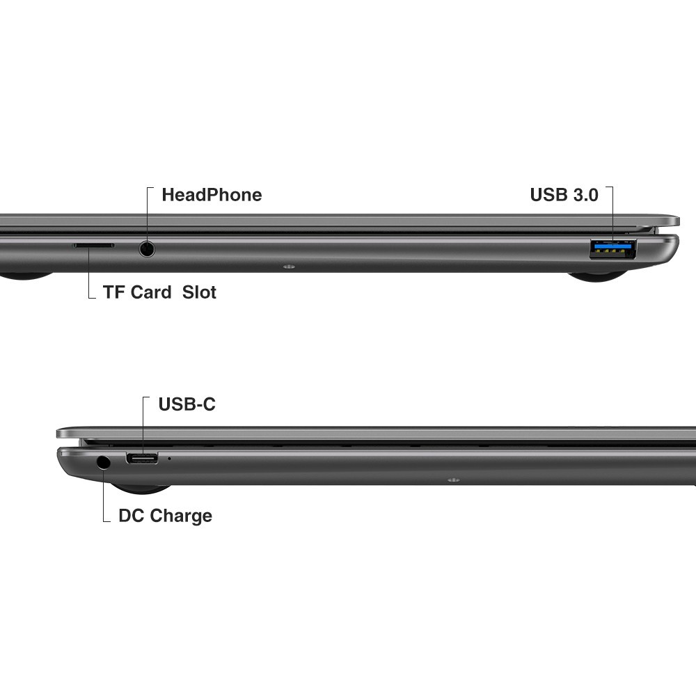 CHUWI GemiBook Pro 14.1″ Intel J4125, 12/16GB RAM 512GB SSD, Windows Laptop