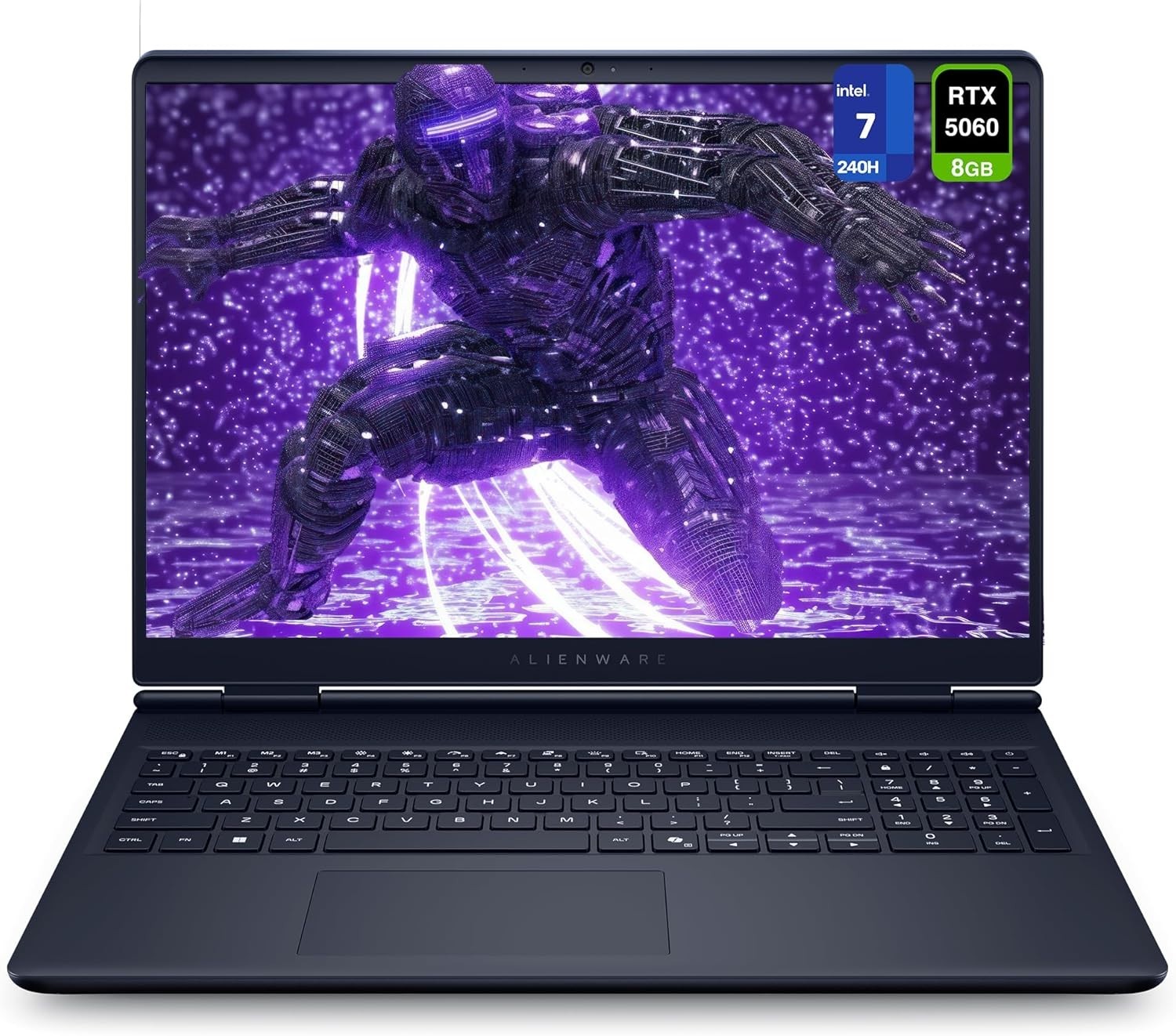 Alienware 16 Aurora Gaming Laptop, Intel 7-240H, 32 GB DDR5 RAM, 1 TB PCIe SSD