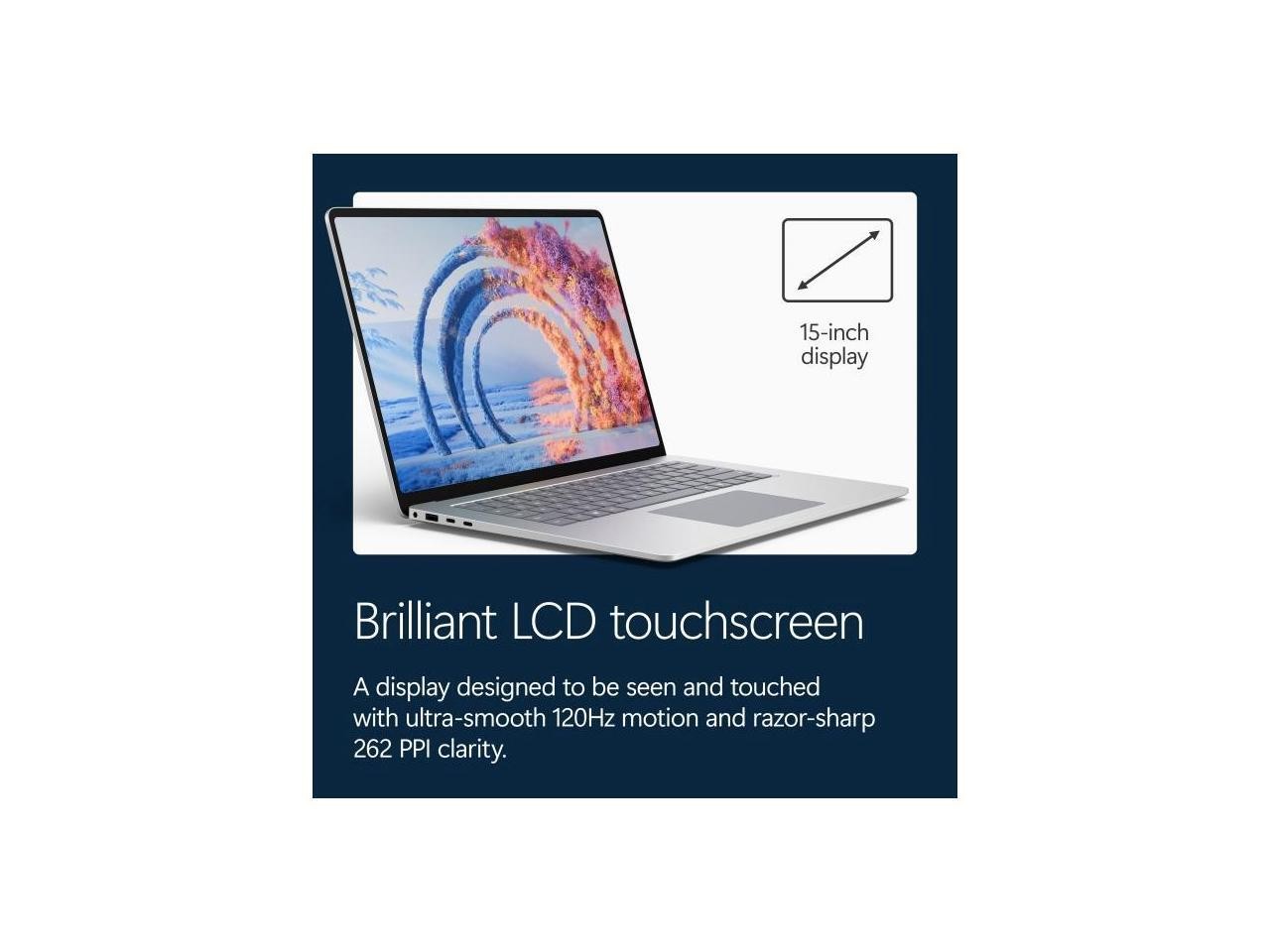 Microsoft – Surface Laptop – 15″ 3K Touchscreen – Snapdragon X2 Elite (12 Core)
