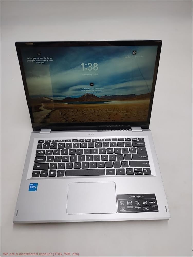 Acer 14″ Spin 3 Touchscreen Convertible Laptop Intel Core i3 8GB RAM SEE DETAILS