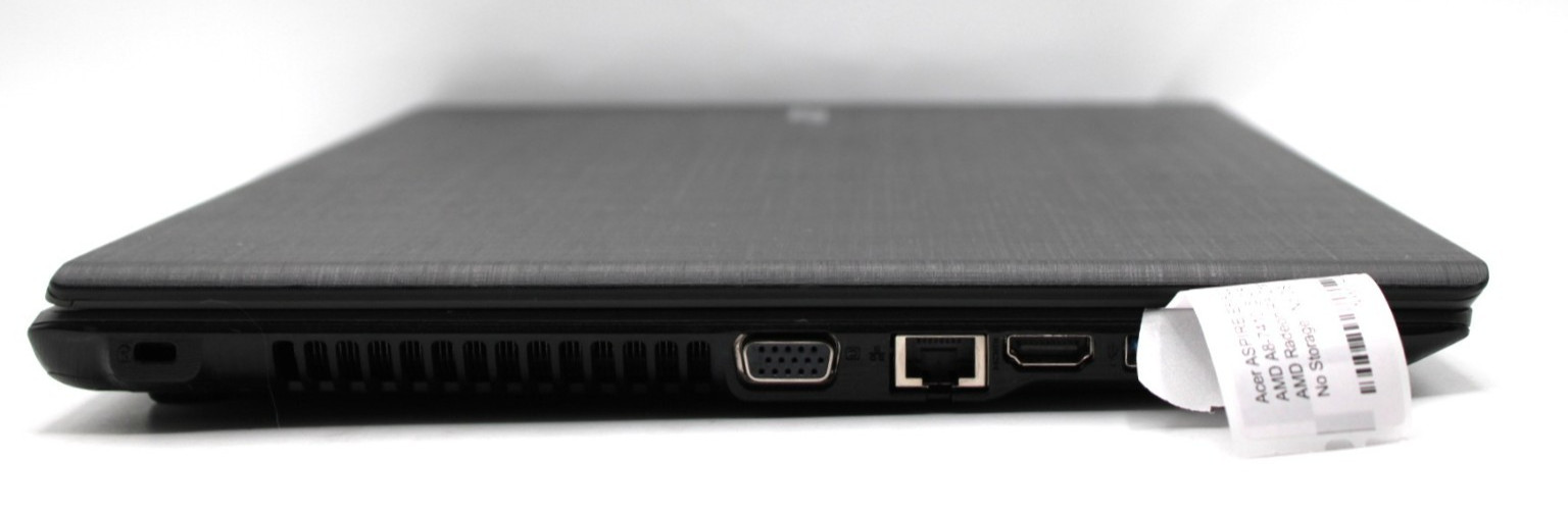 Acer ASPIRE E5-522 AMD A8-7410@2.5GHz 4GB DDR3 NO STORAGE/OS *USED/TESTED*