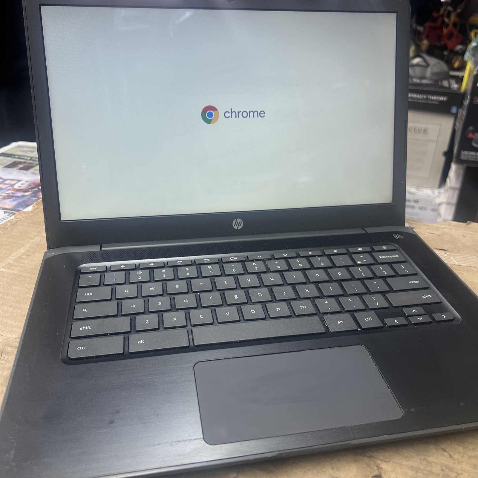 HP Chromebook 14-db0025nr Laptop – Chalkboard Grey