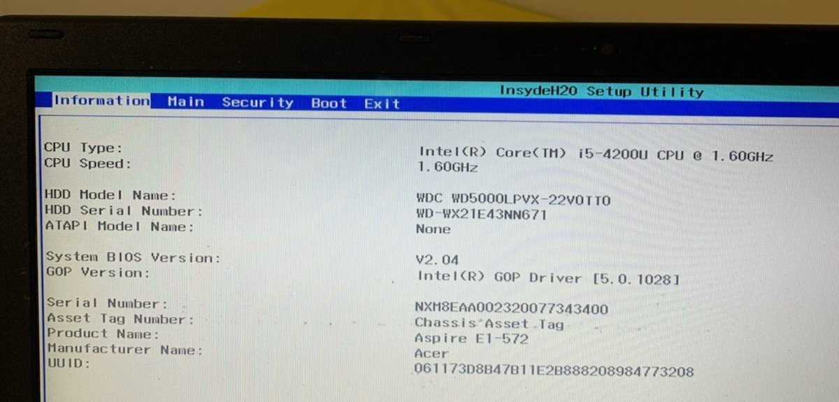 Lot Of 3 Mixed Acer Aspire Laptops For Parts