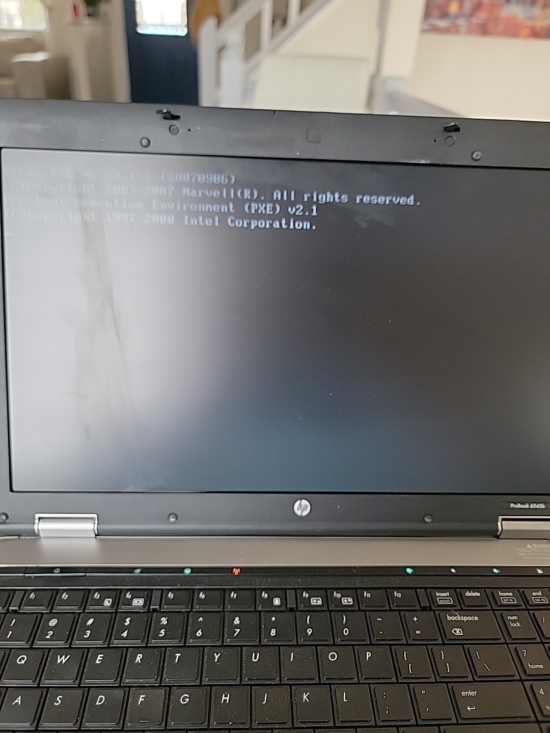 HP ProBook 6545b Windows 7 Laptop. Memory Wiped Hard Drive Empty.