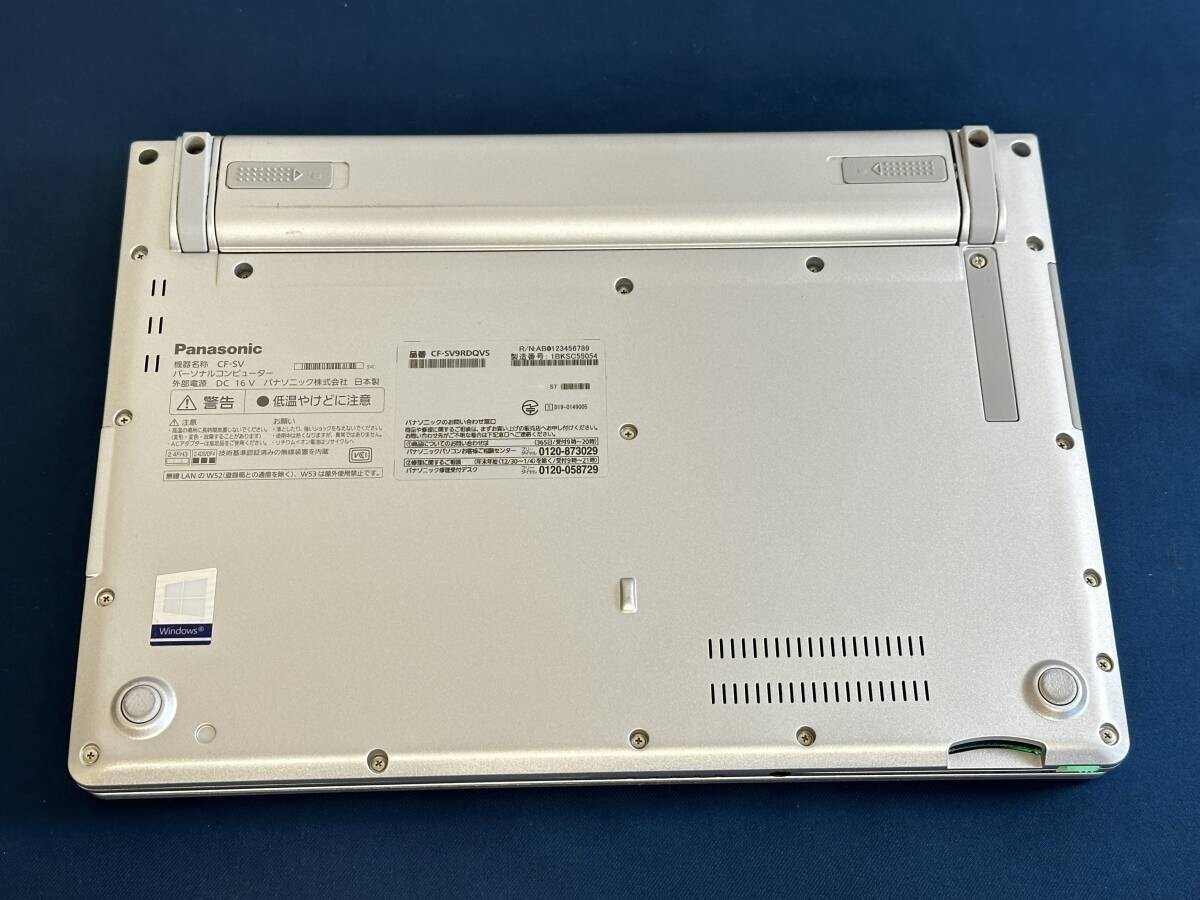 Panasonic Let’s note CF-SV9 10th Generation Core i5 SSD 512GB 16GB Used w/ AC