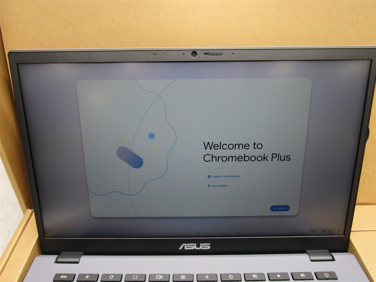 NEW ASUS Chromebook Plus CX3402 14″ Intel i3-1215U 8GB DDR5 128GB SSD ChromeOS