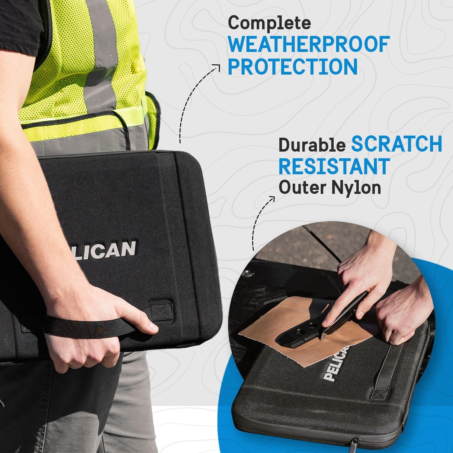 Pelican Adventurer Laptop Bag/Case 16.2 Inch – Waterproof, Heavy Duty Sleeve