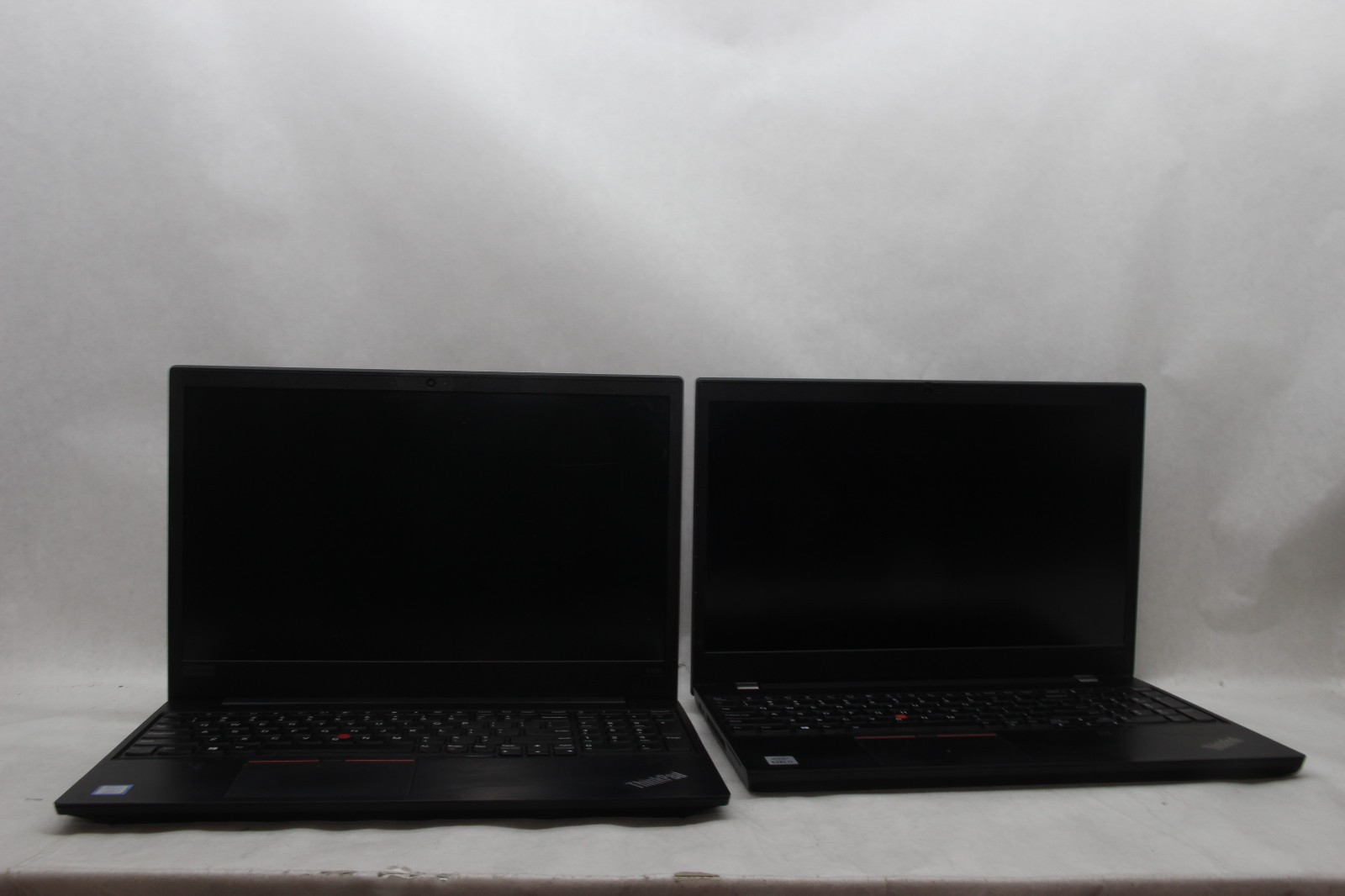 Lot of 1 Lenovo TP E590 & 1 P15v 15.6″ Laptops Various Specs NO SSDS AS-IS