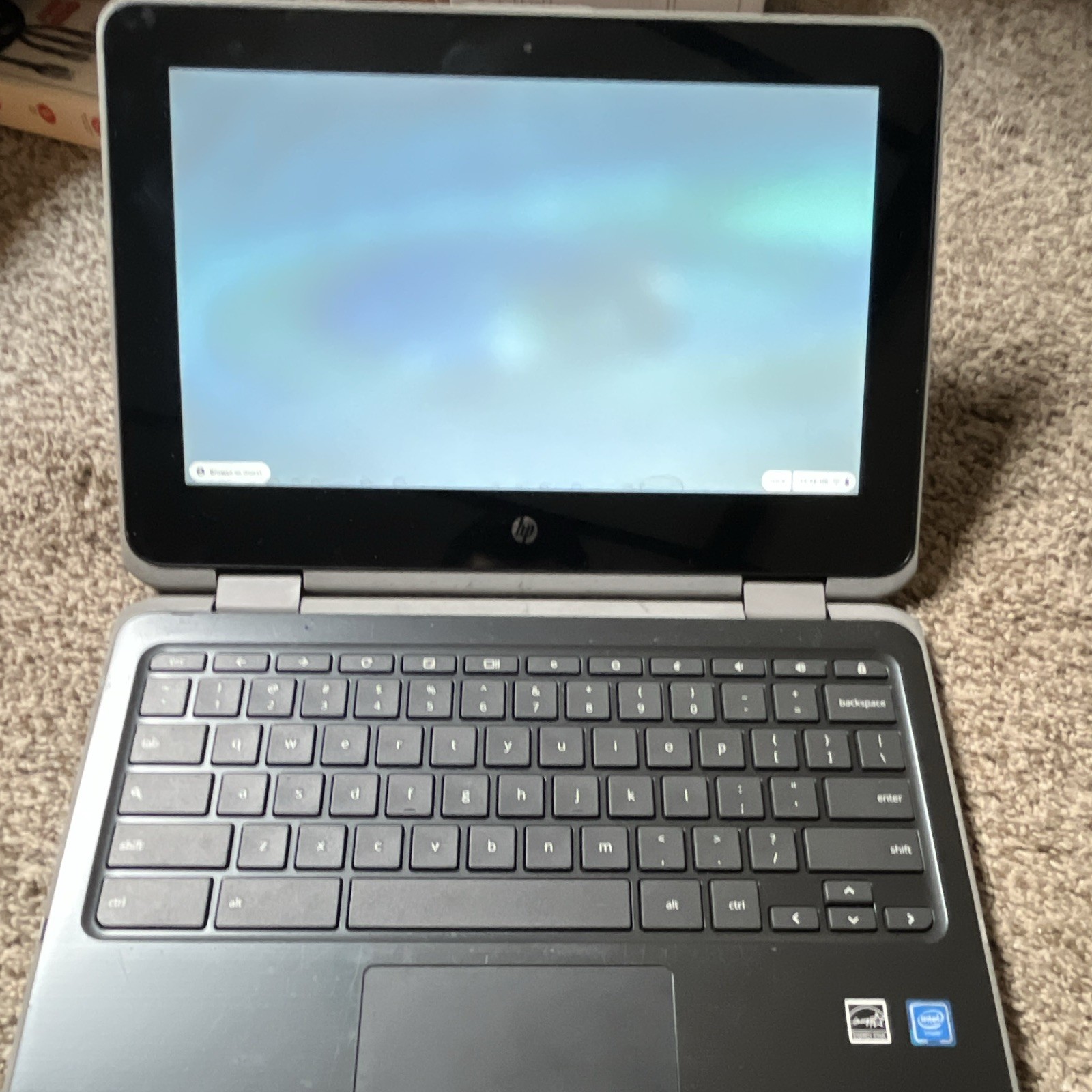 HP x360 G2 11 EE Chromebook 11″ Celeron N4100 2.4GHz 4GB 32GB eMMC Gray USB-C