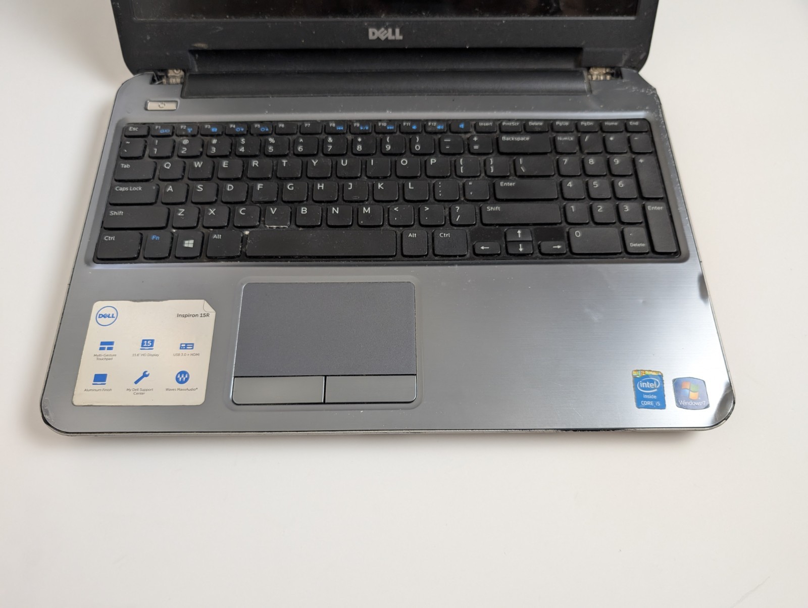 Dell Inspiron 15R (Model 5537) laptop. This unit is not working and is being…