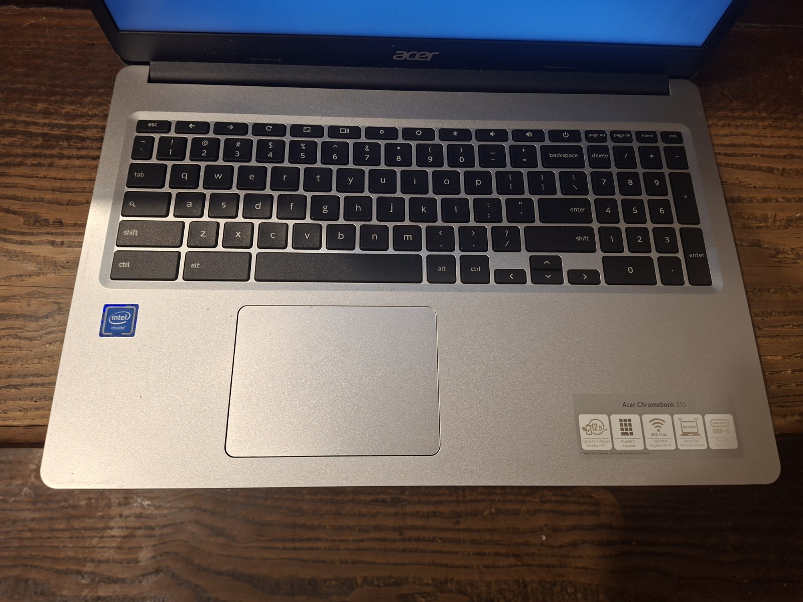 Acer Chromebook 315 N21Q9 CB315-4H Series 15.6″ Laptop – Excellent – AS-IS Parts