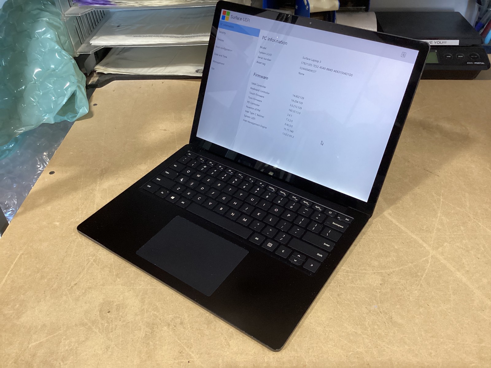 Microsoft Surface Laptop 3 1868 i5-1035G7 1.2GHz 8GB | 256GB | No OS/AC| Grade C