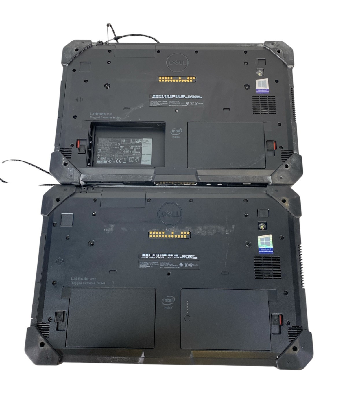 Dell Latitude 7212 Rugged Extreme Tablet i7-7600U 16GB RAM NO SSD Lot of 2