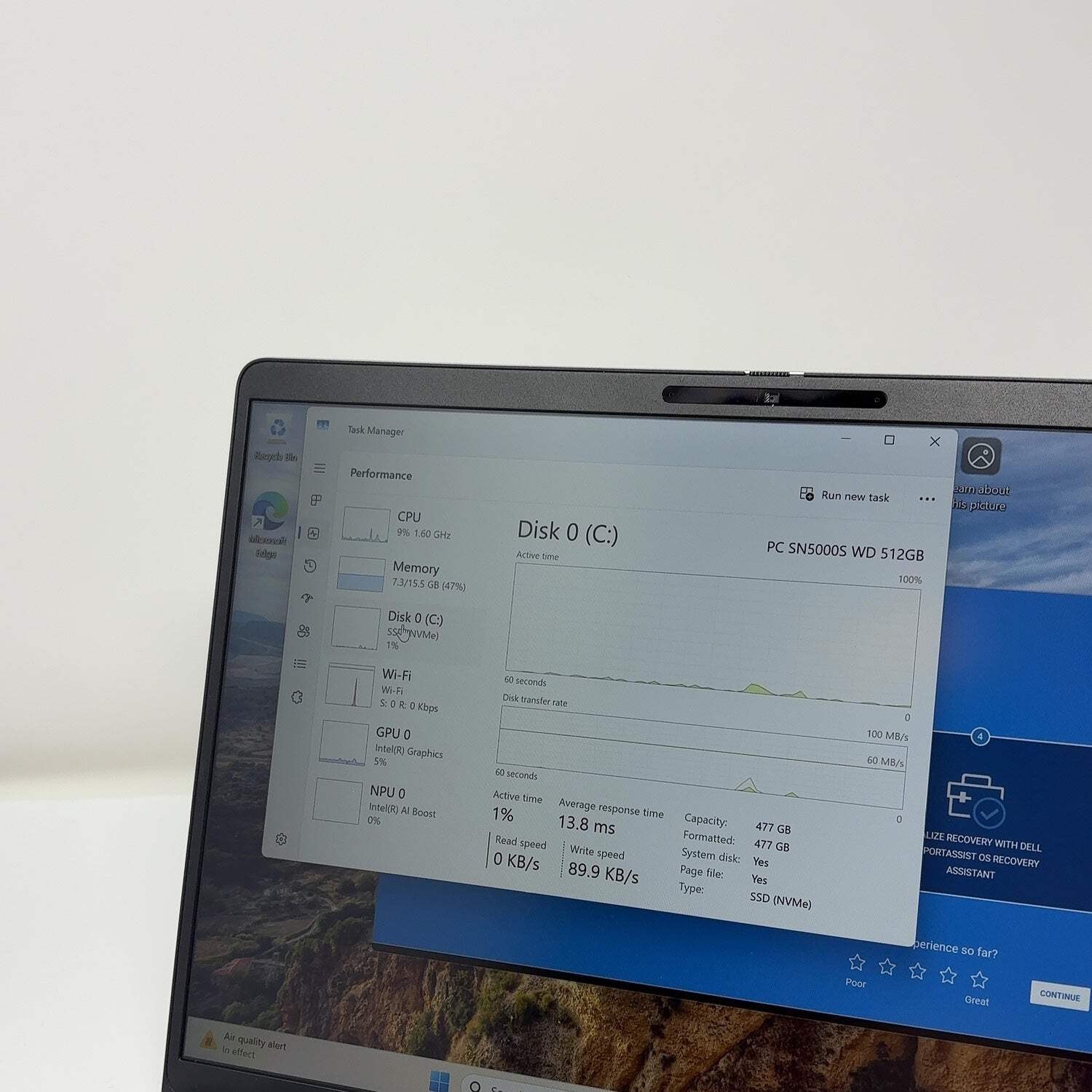 Dell 14 Plus PB14250 14″ Core Ultra 7 265U 2.1GHz 16GB RAM 512GB SSD