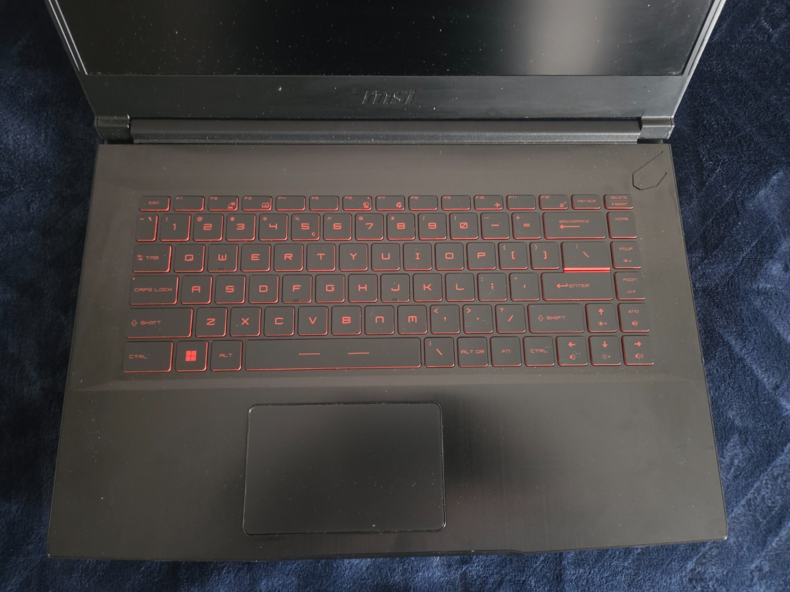 MSI Thin GF63 15.6” 144Hz 2.0 GHz i5-12450H NVIDIA RTX 2050 8GB Ram FOR PARTS