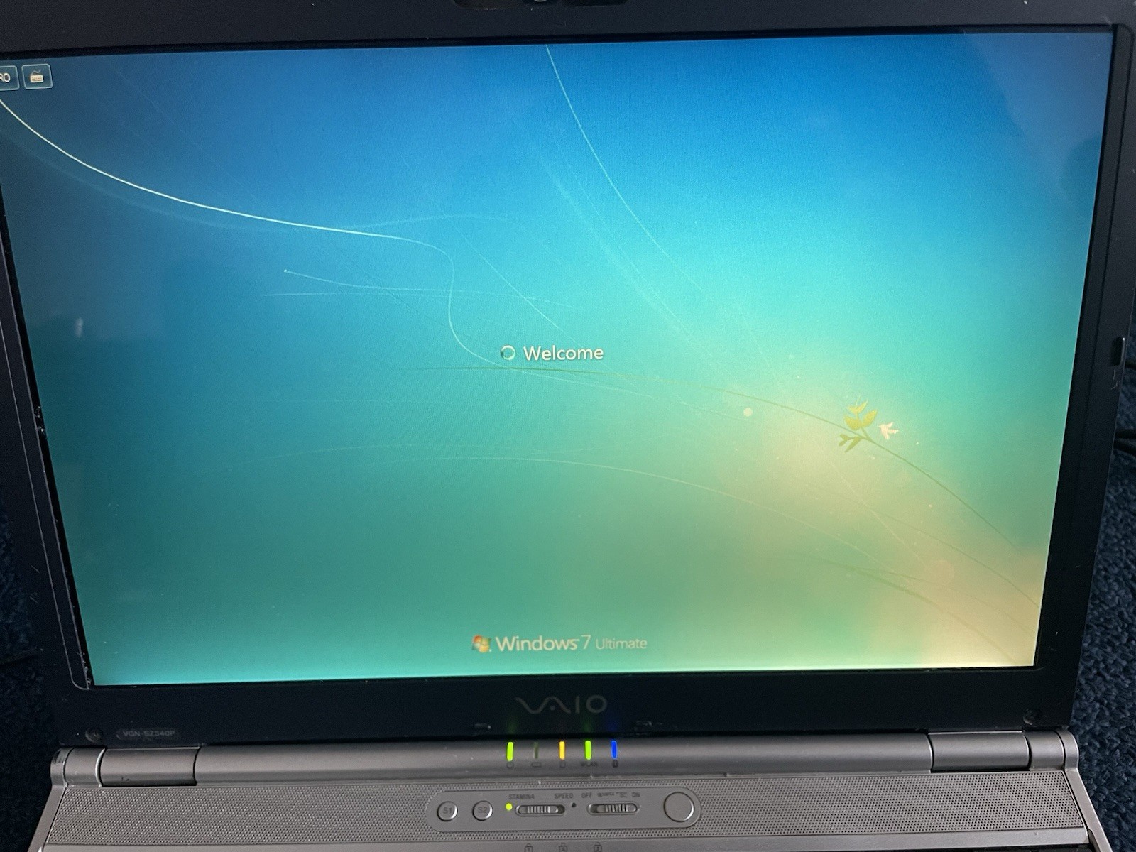 SONY VAIO VGN-SZ340P Laptop Intel CORE2 T7200 2.5GB RAM 120GB HDD Win 7 Ultimate