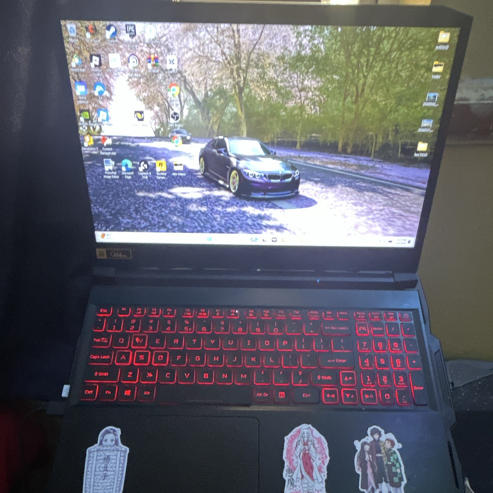 Acer Nitro 5 AN515-57 Gaming Laptop Intel I7-11800H RTX 3050 16GB RAM 512GB SSD